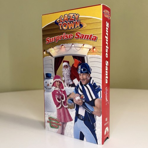 Lazy town surprise - town, santa