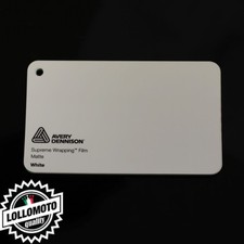 White matte pellicola car - white,