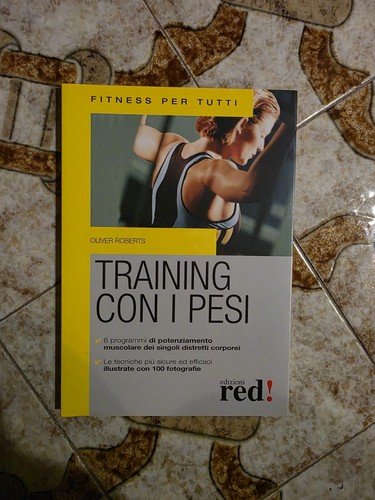 Libro training con - libro, pesi