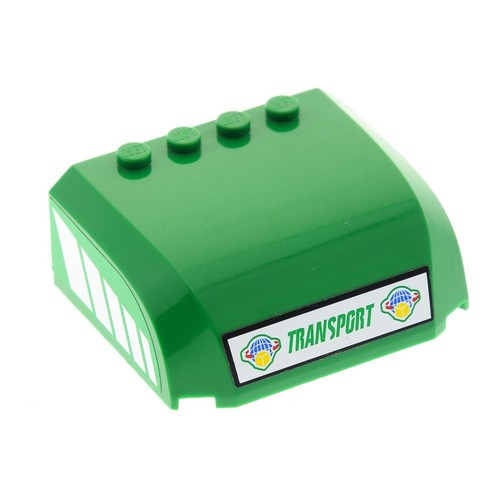 Lego tetto auto 5x6x2 - , verde