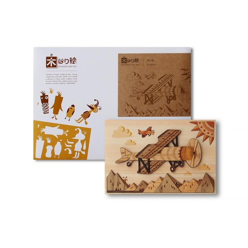 Kinowa aereo legno collage - legno,