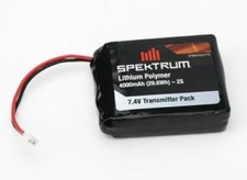 Spektrum Batteria LiPo TX 7,4V 4000mAh per Spektrum DX7S e DX8