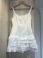 Mini Abito Zara Bianco Uk