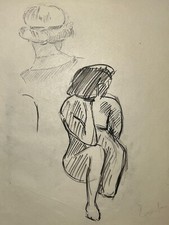 Donna Nuda Disegno Originale
