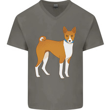 T-shirt uomo A Basenji cane da