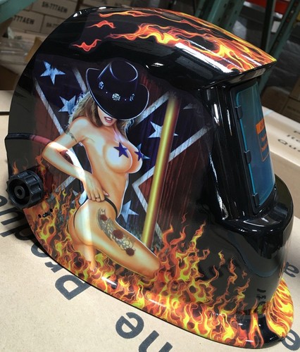 Casco per saldatura oscurante