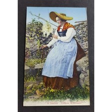 Cartolina  Costume di Civiasco  -  Valsesia