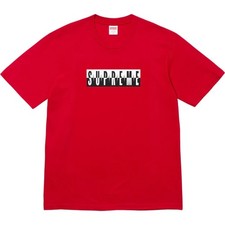 T-shirt Supreme Split rossa