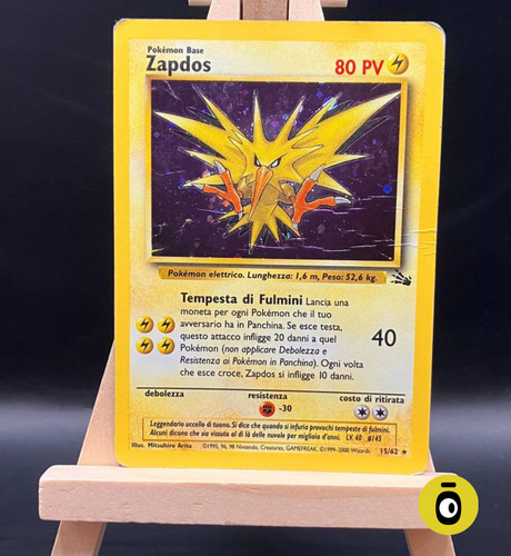 Pokemon zapdos holo - -,