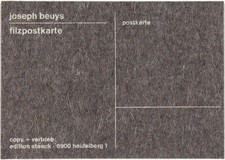 Filzpostkarte (Felt Postcard)