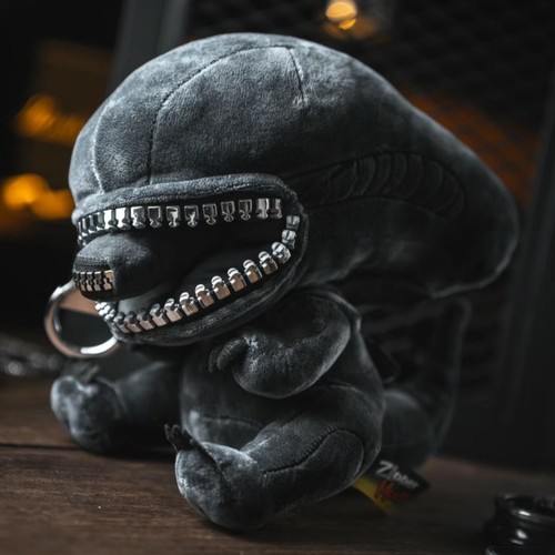 Peluche alieno bocca cerniera