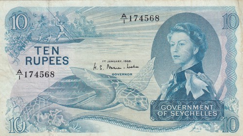 Seychelles rupees - 10,