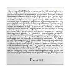 Fridge Magnet Psalms Chapter