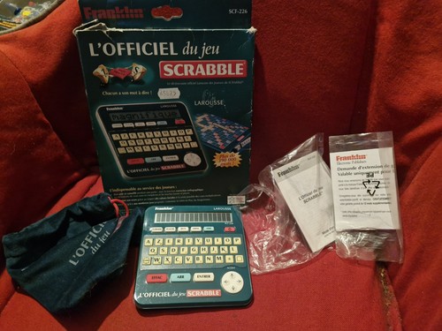 Scrabble officiel du - scrabble, jeu