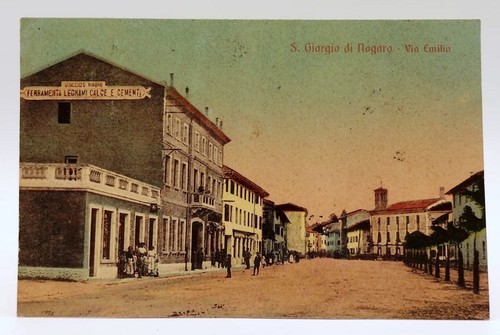 Antica cartolina san - san, giorgio