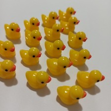 Lotto 20 Paperelle Papere 17x14 Mm Nuove In Plastica  L769