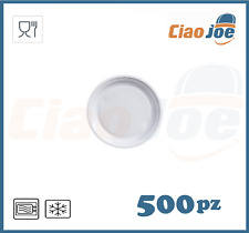 500 Piatti Di Plastica Dessert Piatto Piano Per Dolci Da Microonde Piatti Piani