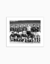 Poster Fiorentina, Formazione, 1956 Stampa fotografica fine art