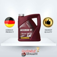 OLIO CAMBIO AUTOMATICO DEXRON VI | GERMAN QUALITY - MANNOL | 4 Litri ATF VI