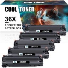 Toner 1-5 per HP CB436A CE285A LaserJet-Pro P 1102 w P1103 M1216 nfh P1005 P1006