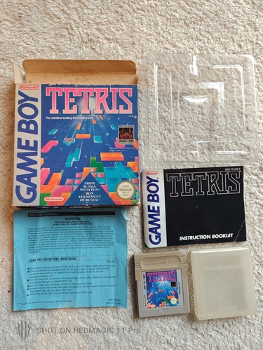 Tetris nintendo game - tetris, boy