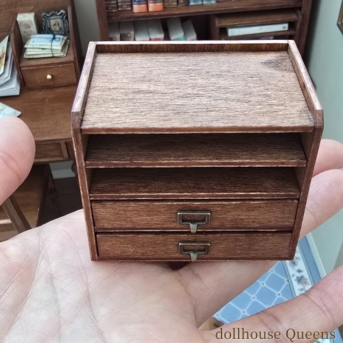 Armadio portaoggetti legno - portaoggetti,