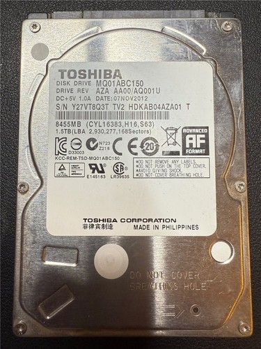 Toshiba 5 sata - 1,5, tb