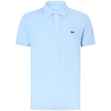 LACOSTE - Polo celeste con