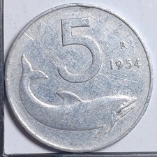 5 Lire 1954 R Italie Italie -