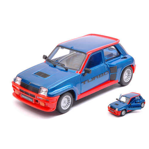 Renault rurbo 1982 blue - renault, blue/red