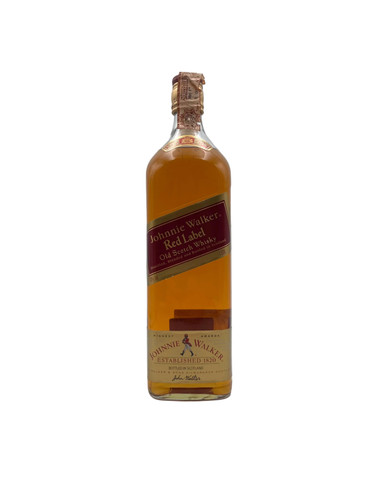 Johnnie walker red label old - red,