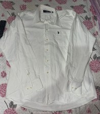 US. POLO RALPH LAUREN CAMICIA UOMO TG. L MAN CASUAL VINTAGE SHIRT COTONE COTTON