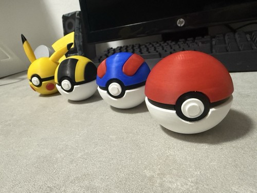 Pokè ball ultraball picachu - pokè,