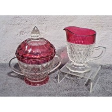 Set crema e zucchero vintage