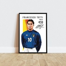 Francesco Totti Italia Poster