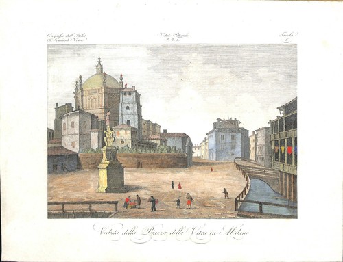 Milano piazza vetra - -,