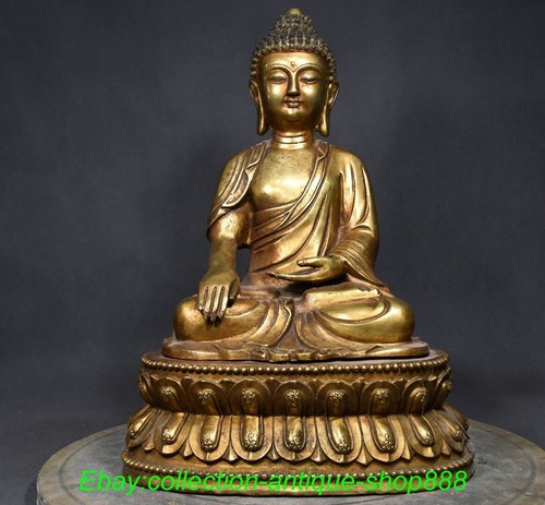 Statua buddha amitabha - buddha, 15"