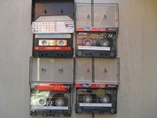 Lotto di 4 Musicassette MC