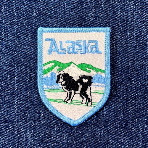 Patch alaska distintivo - -, cane