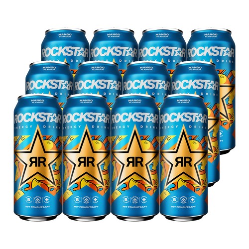 Rockstar energy drink mango - drink,