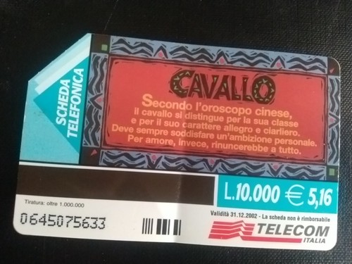 Scheda telefonica collezione - scheda,
