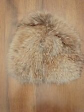 Colbacco da donna in vera pelliccia di volpe  vintage 