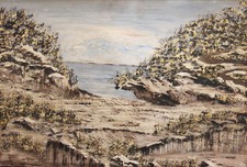 Dipinto a olio paesaggio