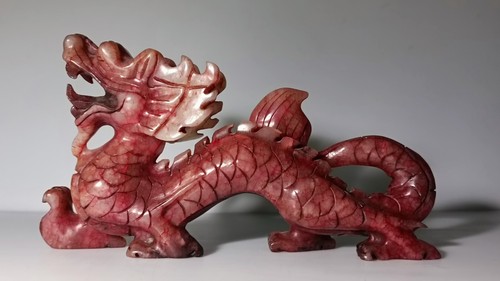 Vecchia figura drago cinese - figura, di