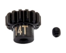 Pignone motore Hobao 14 denti modulo 1 per albero motore 3,17 mm H11306 Hyper 10 SC, H.