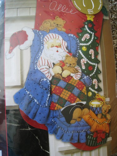 Bucilla christmas stocking - bucilla,