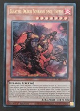 BLASTER DRAGO SOVRANO DEGLI INFERI Ultra Rara in Italiano BLMM-IT119 YUGIOH
