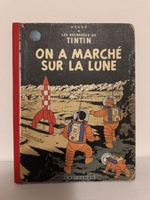 TinTin On A Marchè Sur La Lune -N 8º  B11 -1954
