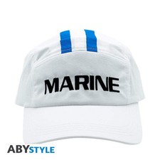 One Piece Abystyle OP Marine Replica Cappello Baseball Cosplay Pirati New