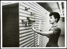 Foto vintage Sistemi archiviazione Peck Interlock 1958 Ft 36136 - Stampa 13x18 c